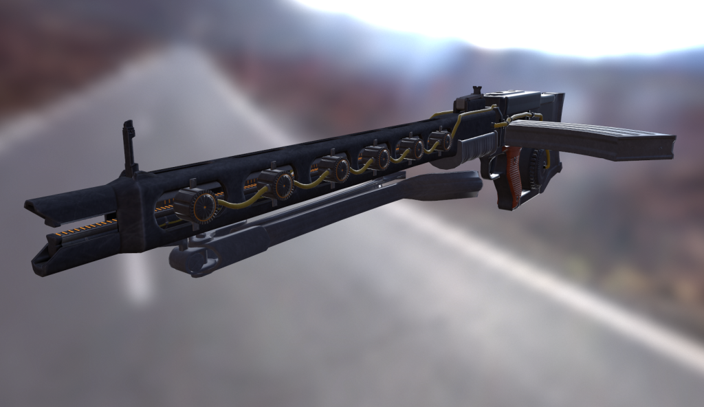 Fallout 4 Rail Rifle Mod Texturing-1