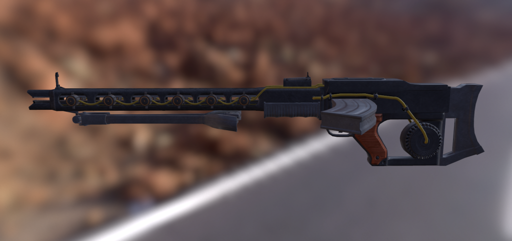 Fallout 4 Rail Rifle Mod Texturing