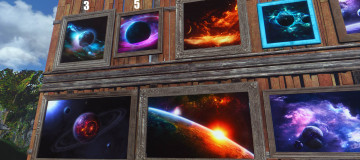Abstract Paintings and Pip Boy Backgrounds