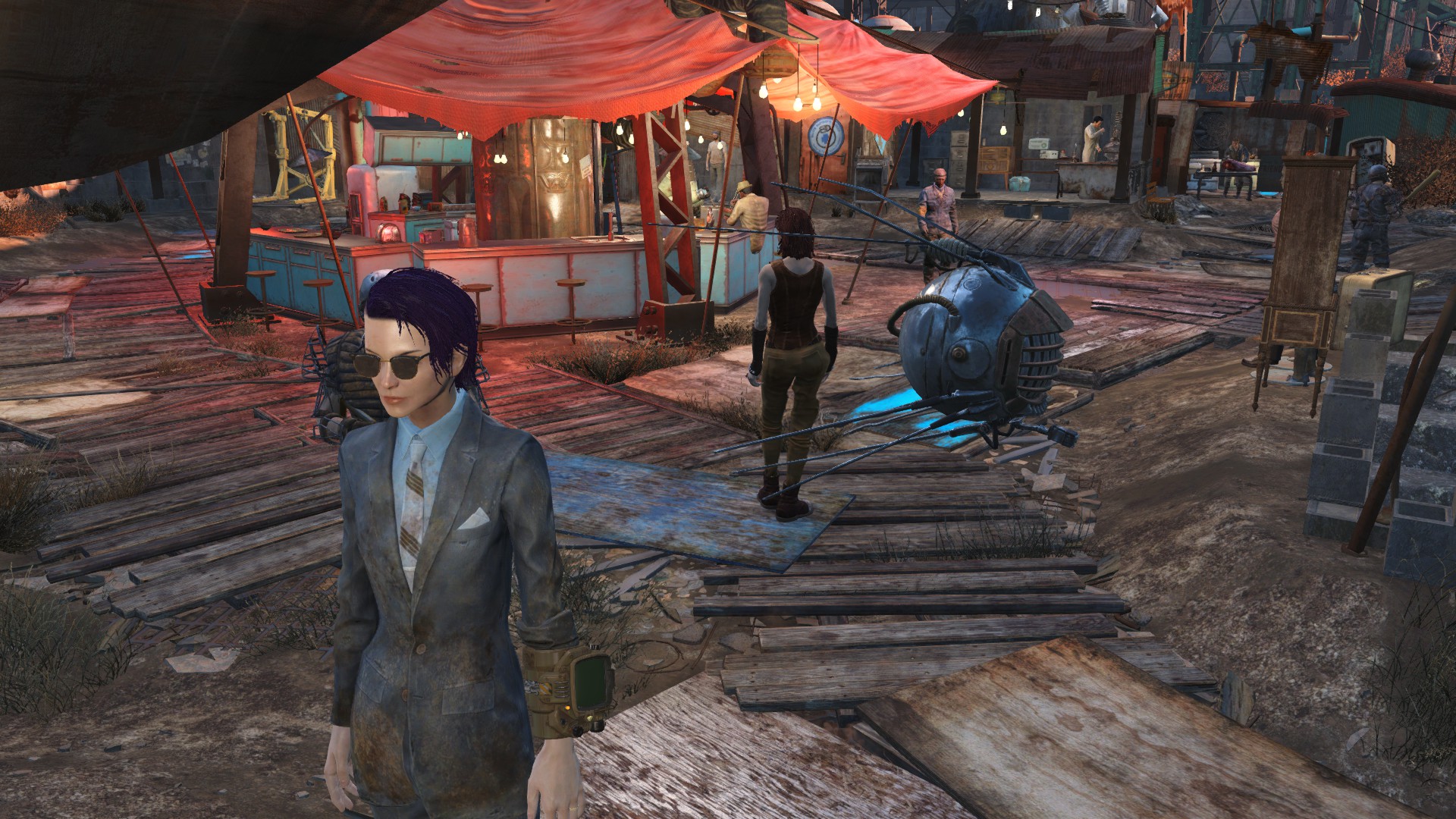 Fallout 4: How to Get Blue Hair for Your Companions - wide 4