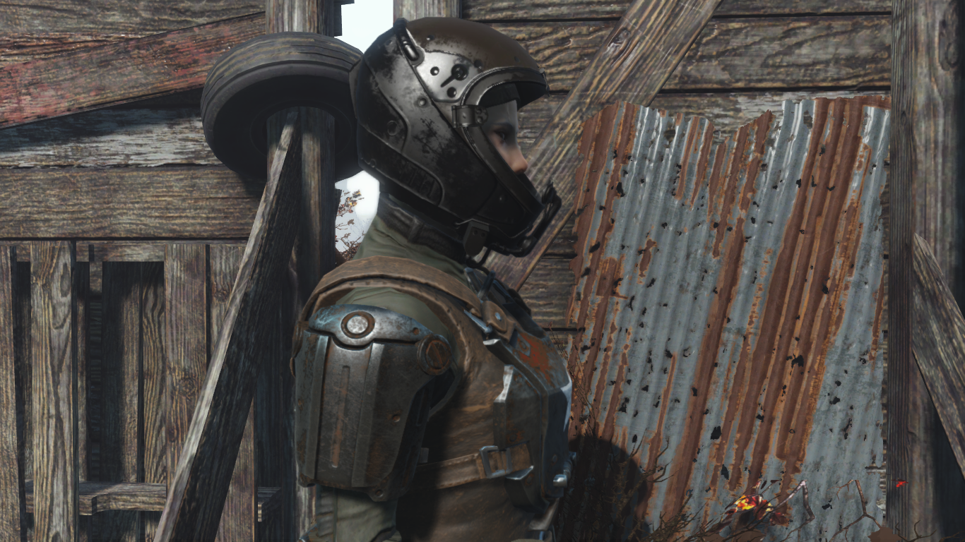 Fallout 4 боевой шлем фото 4
