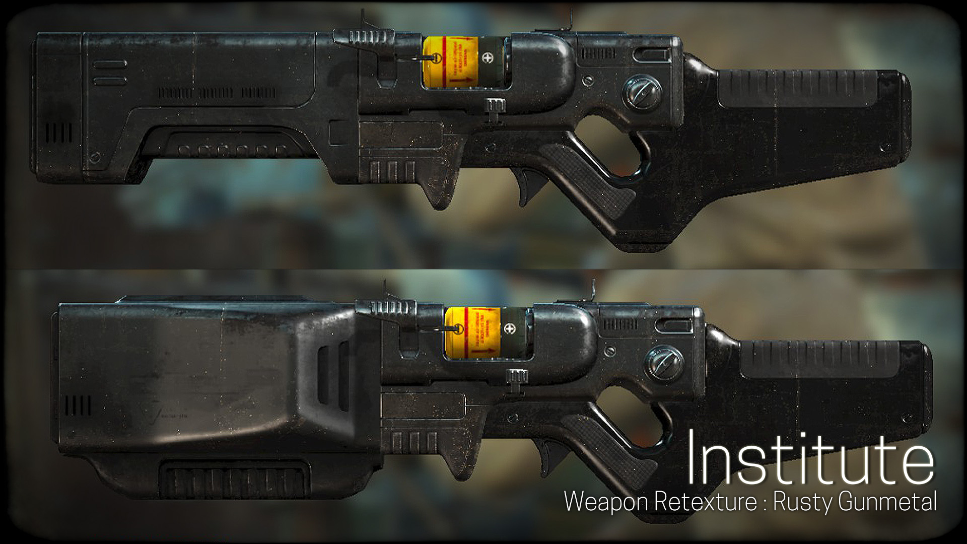 Fallout 4 institute weapon retexture фото 7