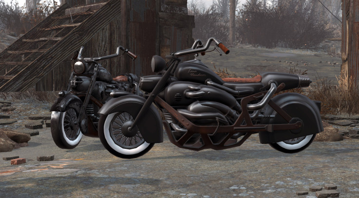 Lone Wanderer Motorcycle - Black Edition