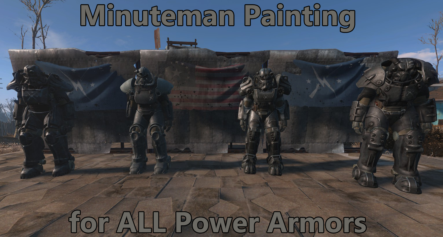 Fallout 4 power armor paint фото 25