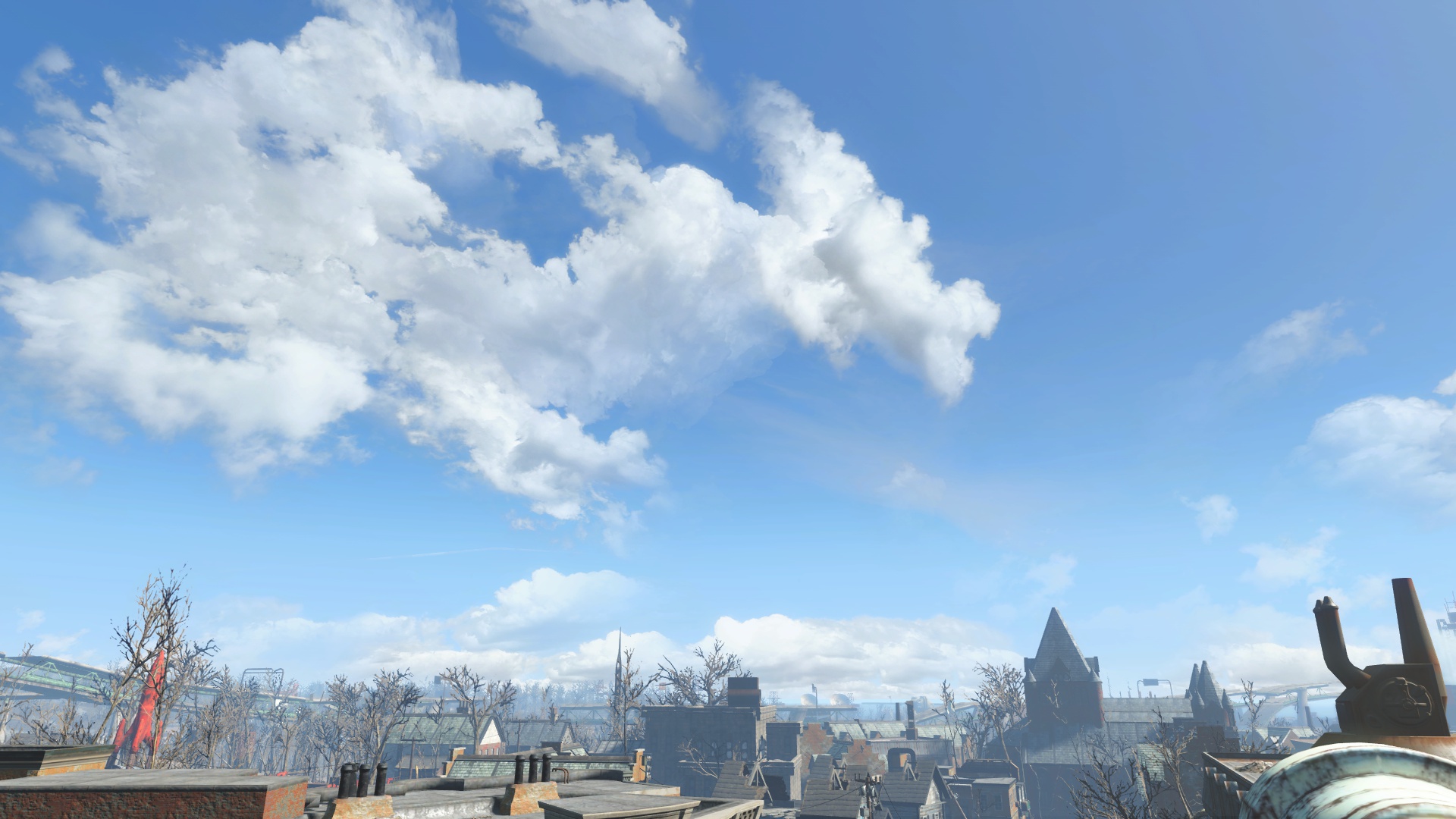Radiant Clouds and Fogs - Fallout 4 / FO4 mods