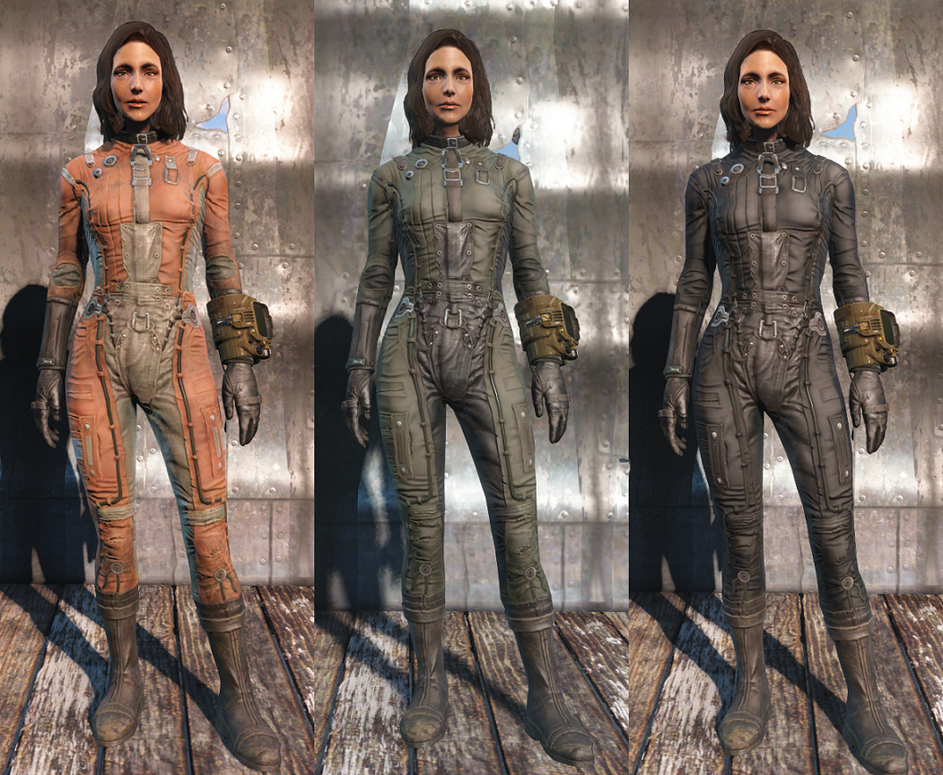 Brotherhood of Steel Uniforms Redux Fallout 4 / FO4 mods. 
