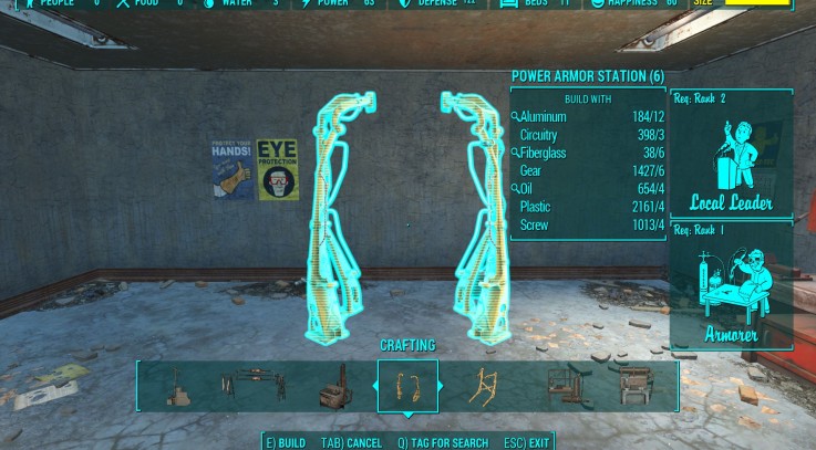 Craft The Other Power Armor Station