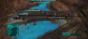FO 4 Weapons Legend
