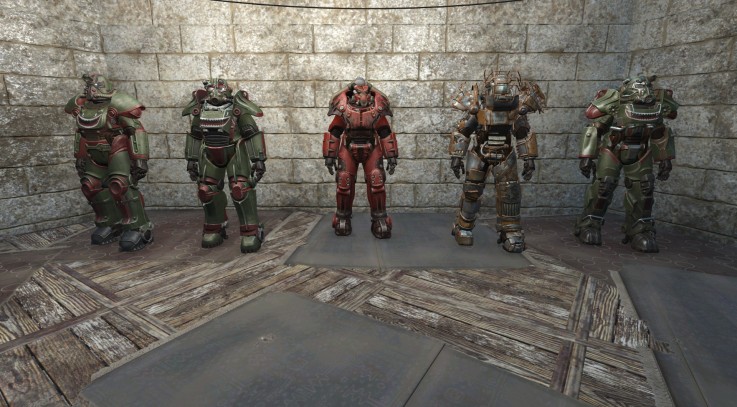 Power Armor Animation Changes