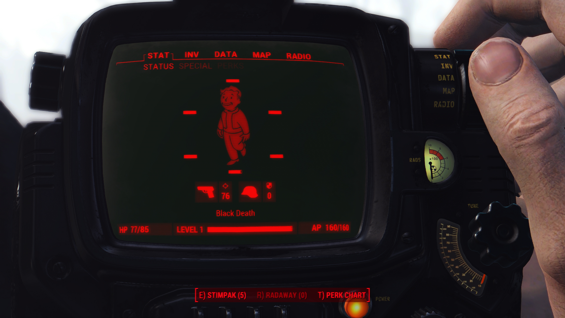 Fallout 4 черный пип бой фото 3