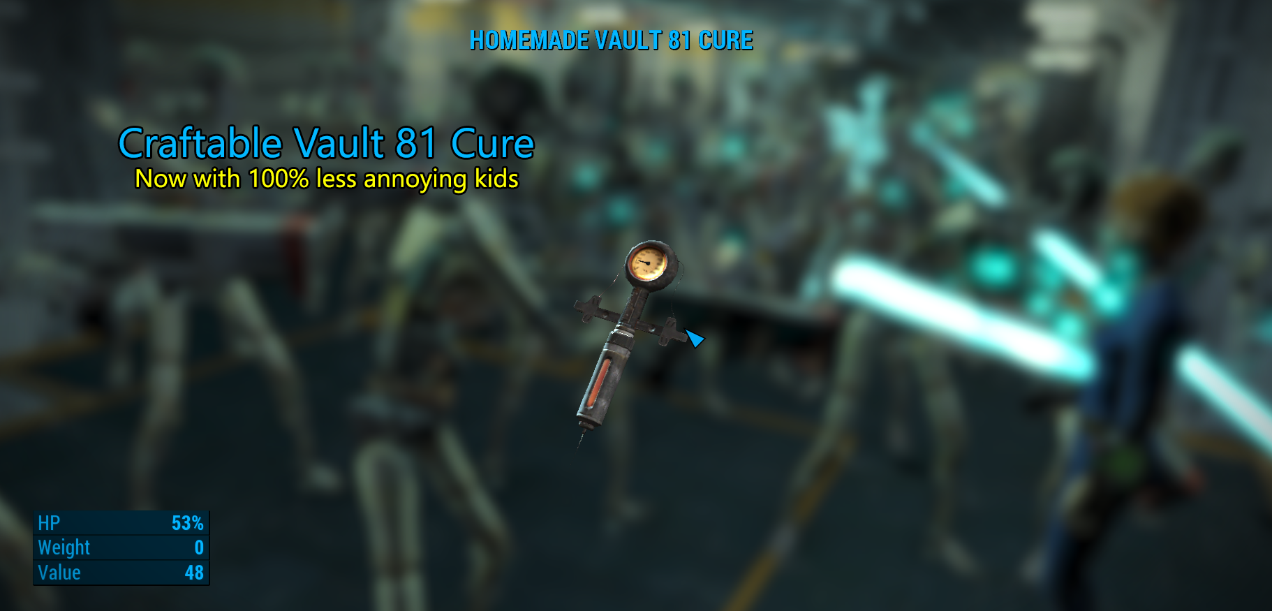 Fallout 4 vault 81 cure (119) фото