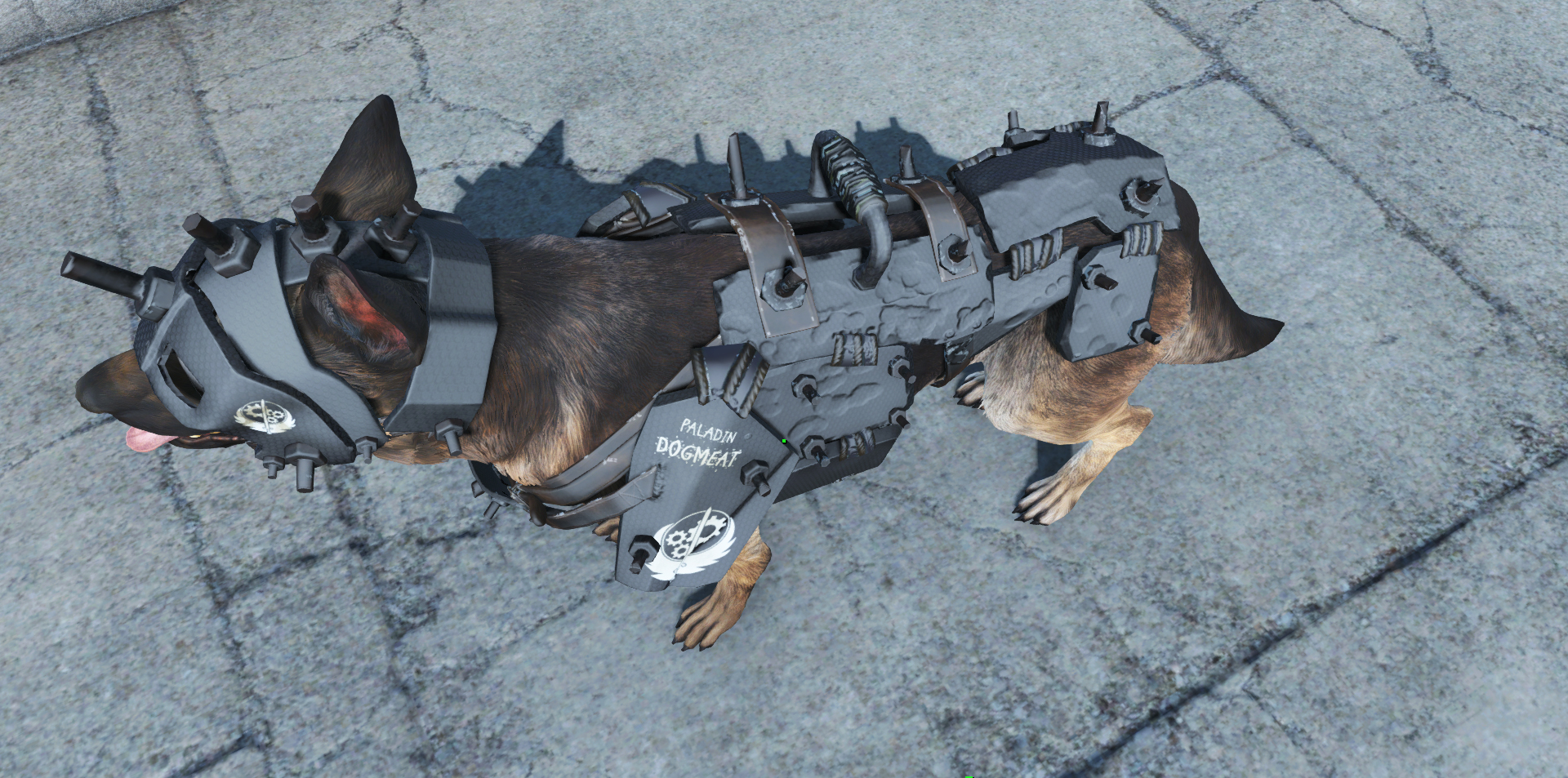Dogmeat BOS Armor - Fallout 4 / FO4 mods