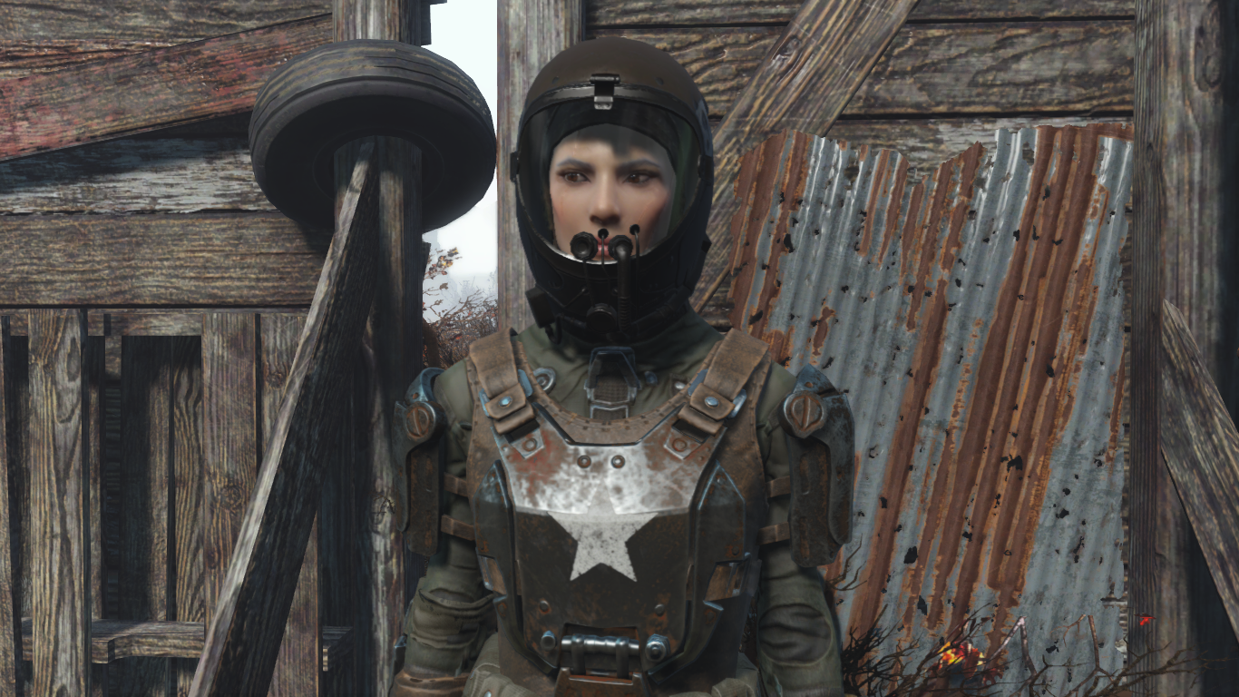 Fallout 4 желтый летный шлем фото 10