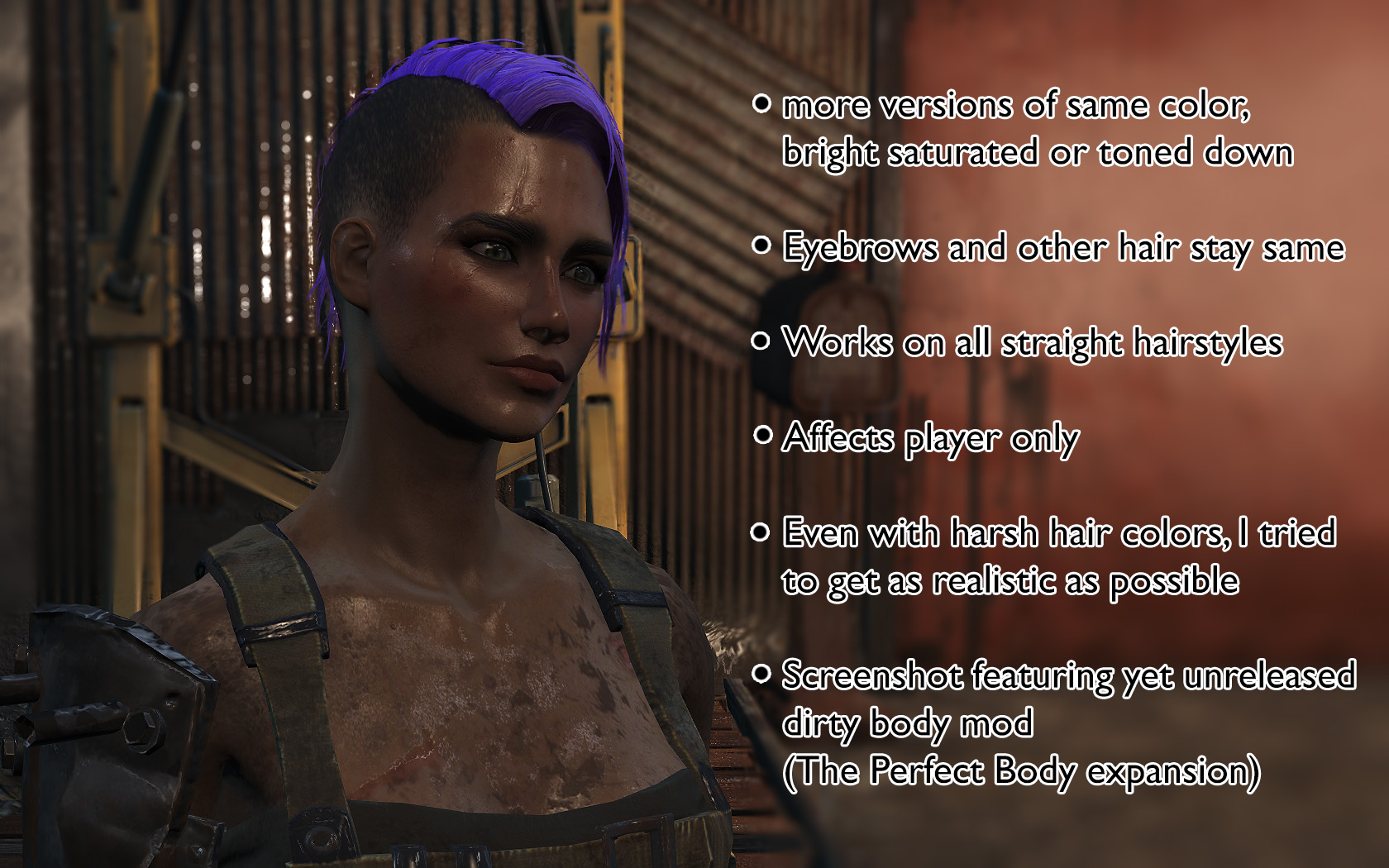 Colors for hair for fallout 4 фото 16