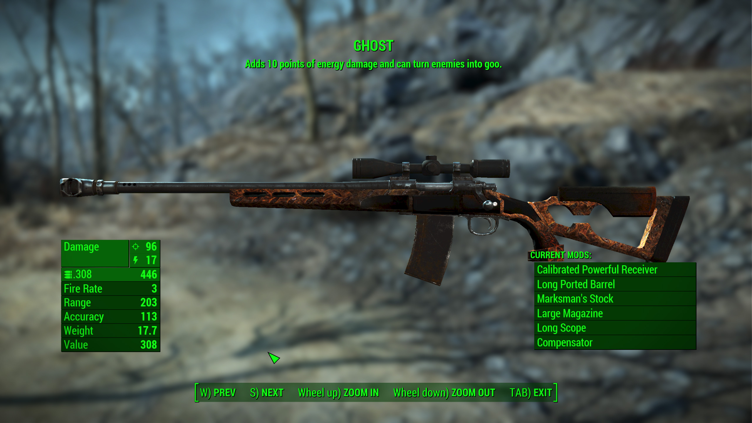 Fallout 4 hunting rifle classic фото 39