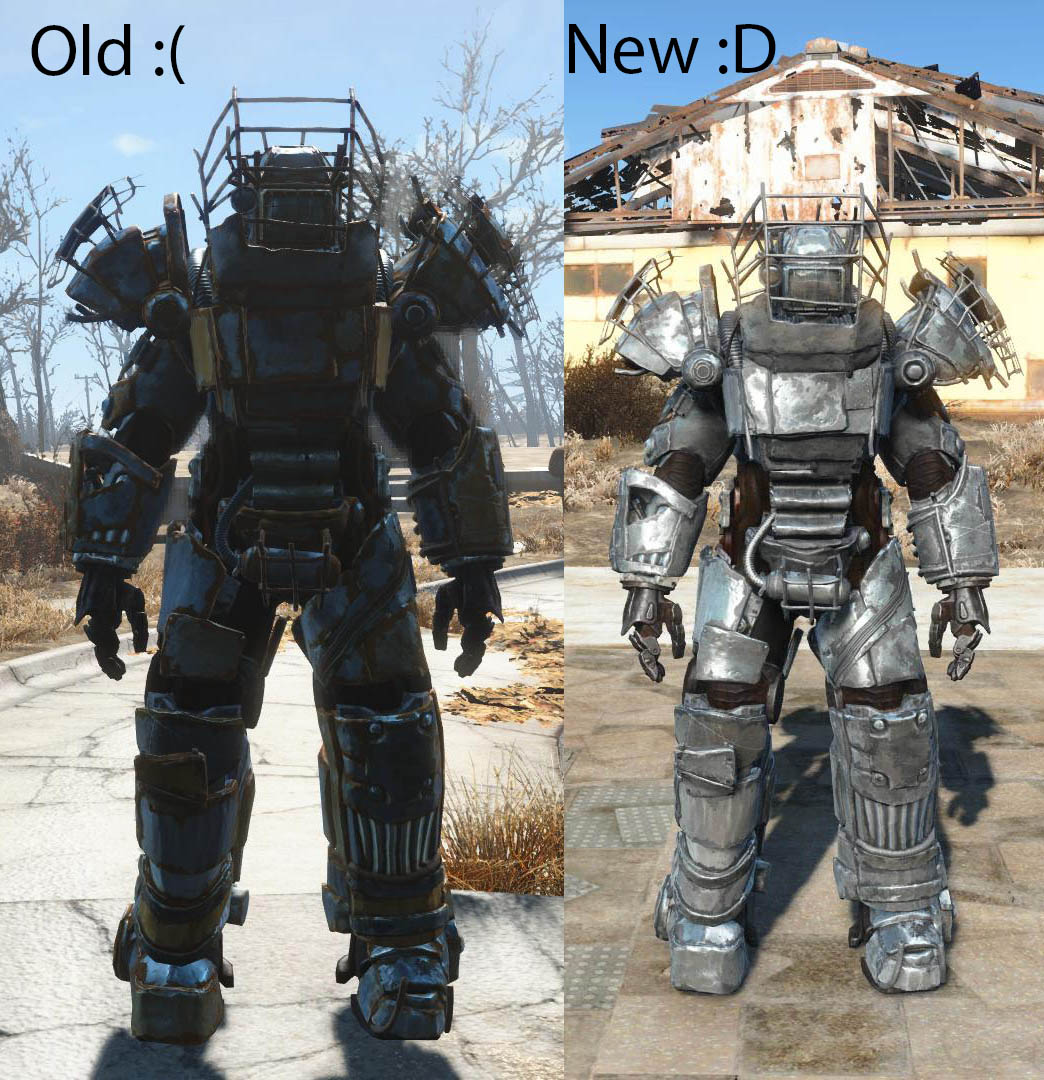 Fallout 4 all power armors фото 52