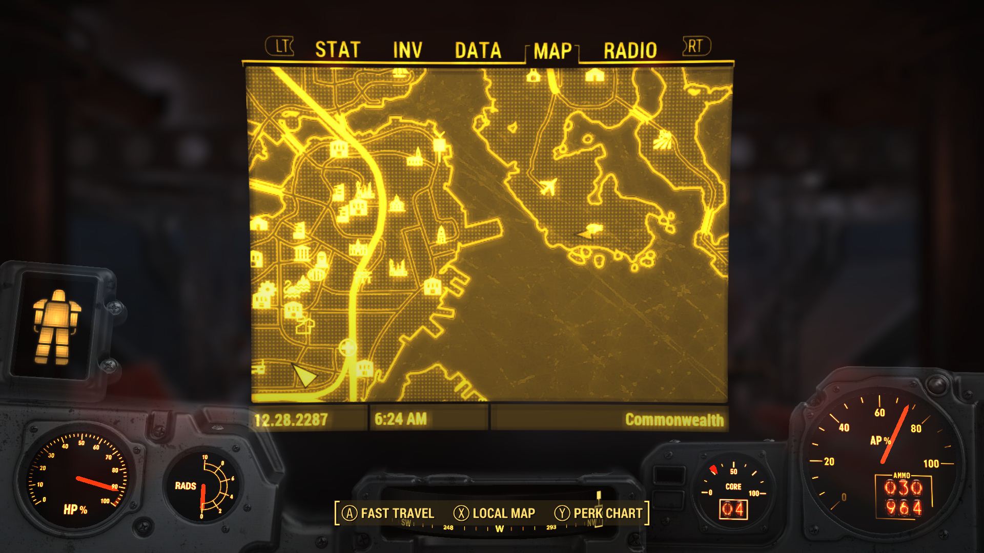 Fallout 4 карта спутников фото 86