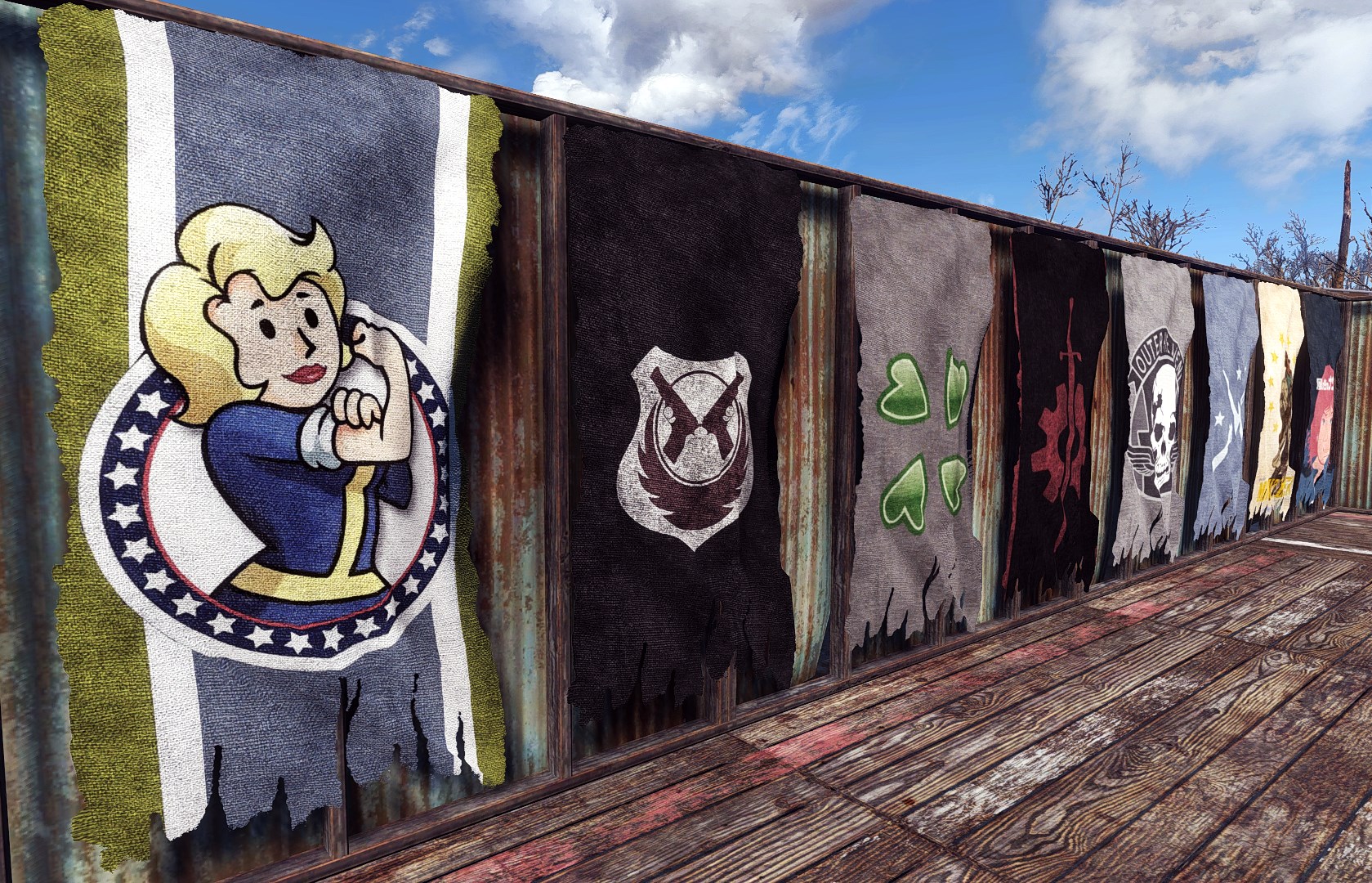 Fallout 4 флаги фото 80