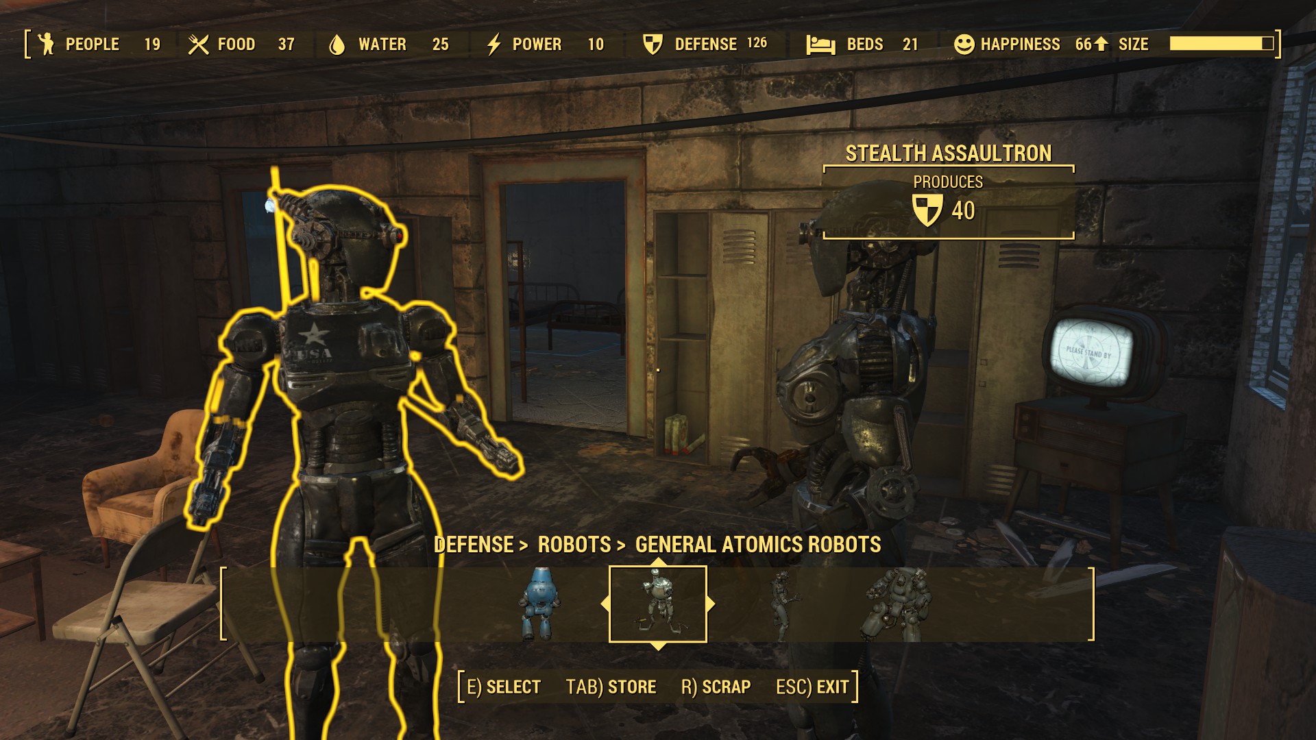 Robot Home Defence Fallout 4 Fo4 Mods
