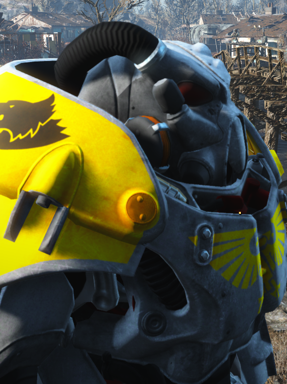 Space Marine Space Wolves Power Armor - Fallout 4 / FO4 mods.