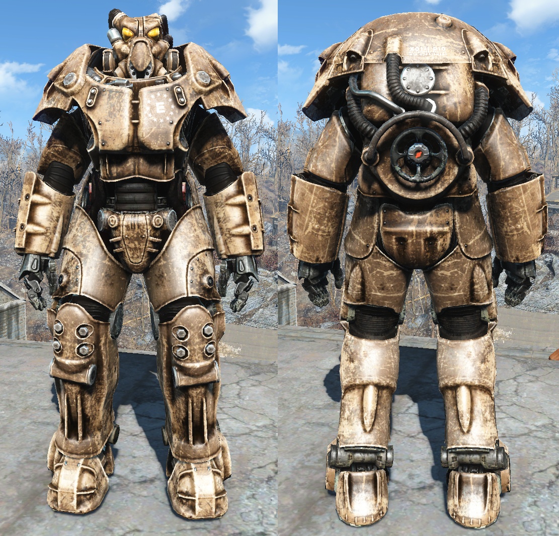 Fallout 4 power armor paint jobs фото 116